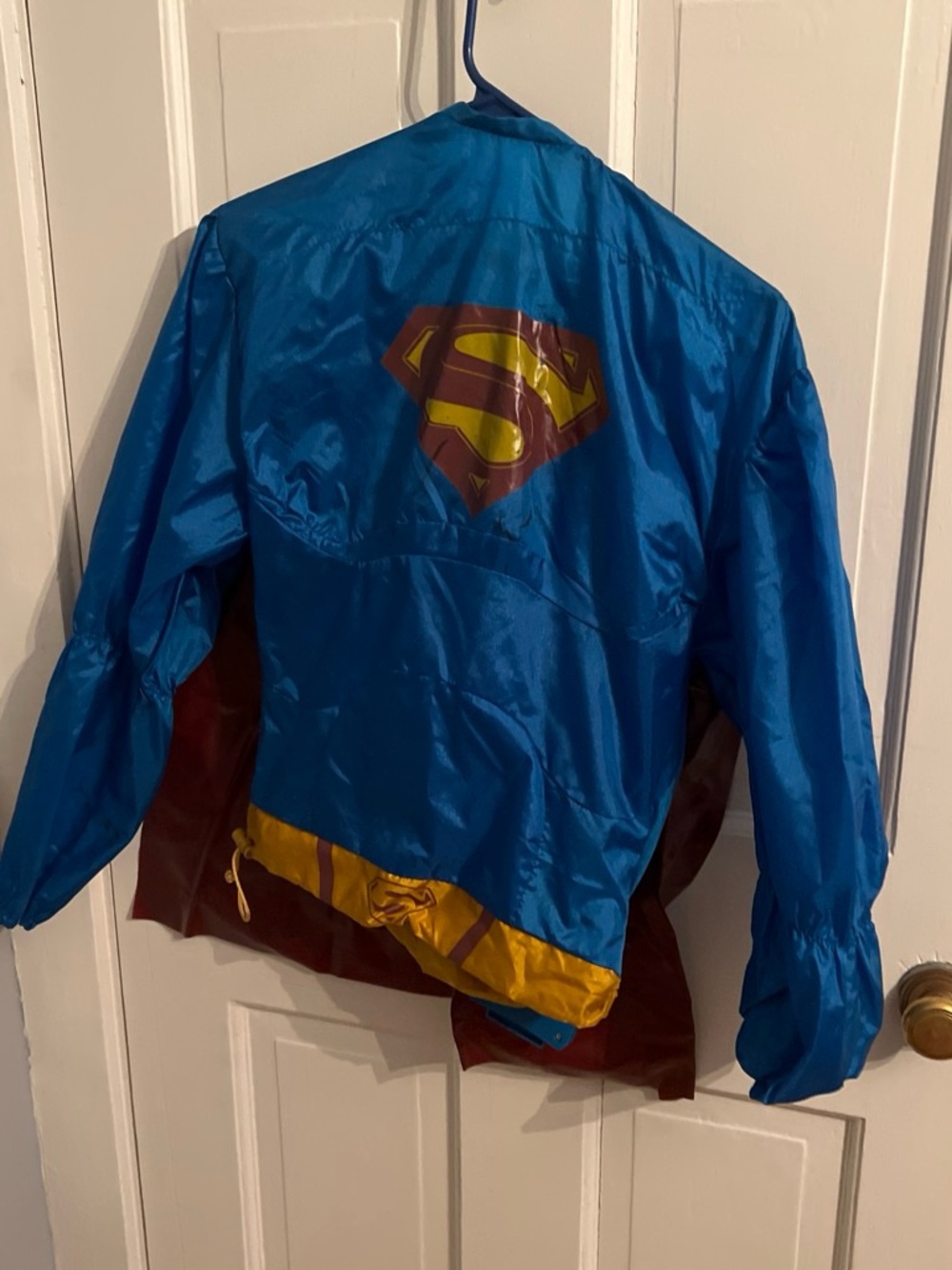 Superman-Style Blue Kids dress up
